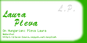 laura pleva business card